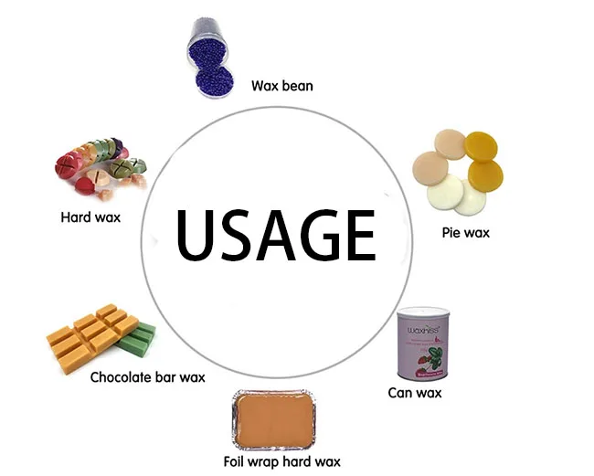 Factory Supply 800g 27oz Wax Heater Depilatory Beauty Salon Professional Epilatory Wax Melting Machine Use Sugar Warmer YM-8329