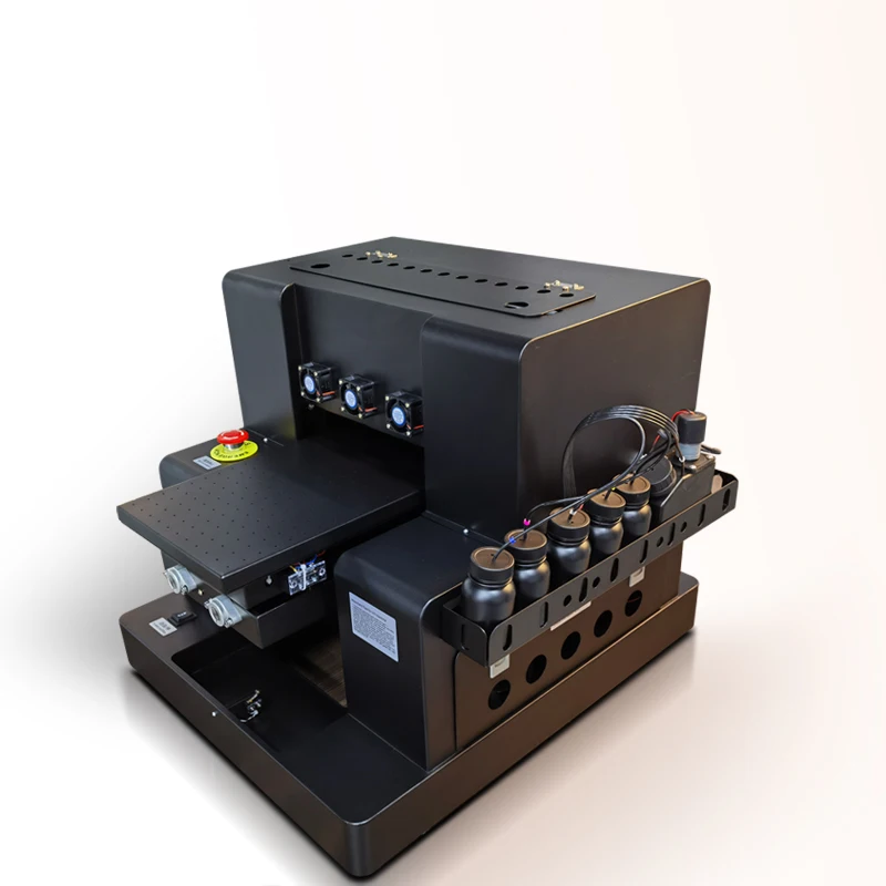 Hot A4 XP600 UV flatbed Printer For Mobile Phone Case Stickers A4 L805 uv dtf printers Small Desktop UV Digital Printing Machine