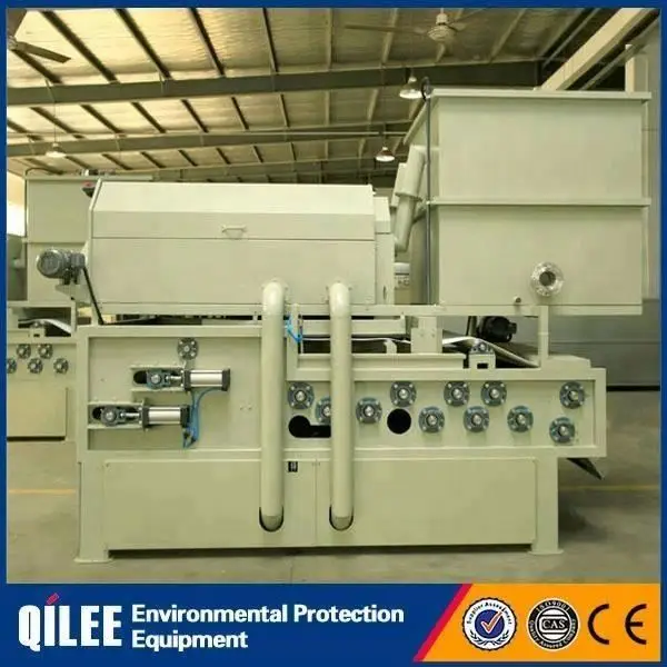 High Working Efficiency Fully Enclosed Belt Filter Press For The Project Of Environmental