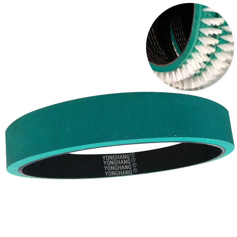 Shielded wires cable brush Rubber Conveyor Belt for Divide line machine