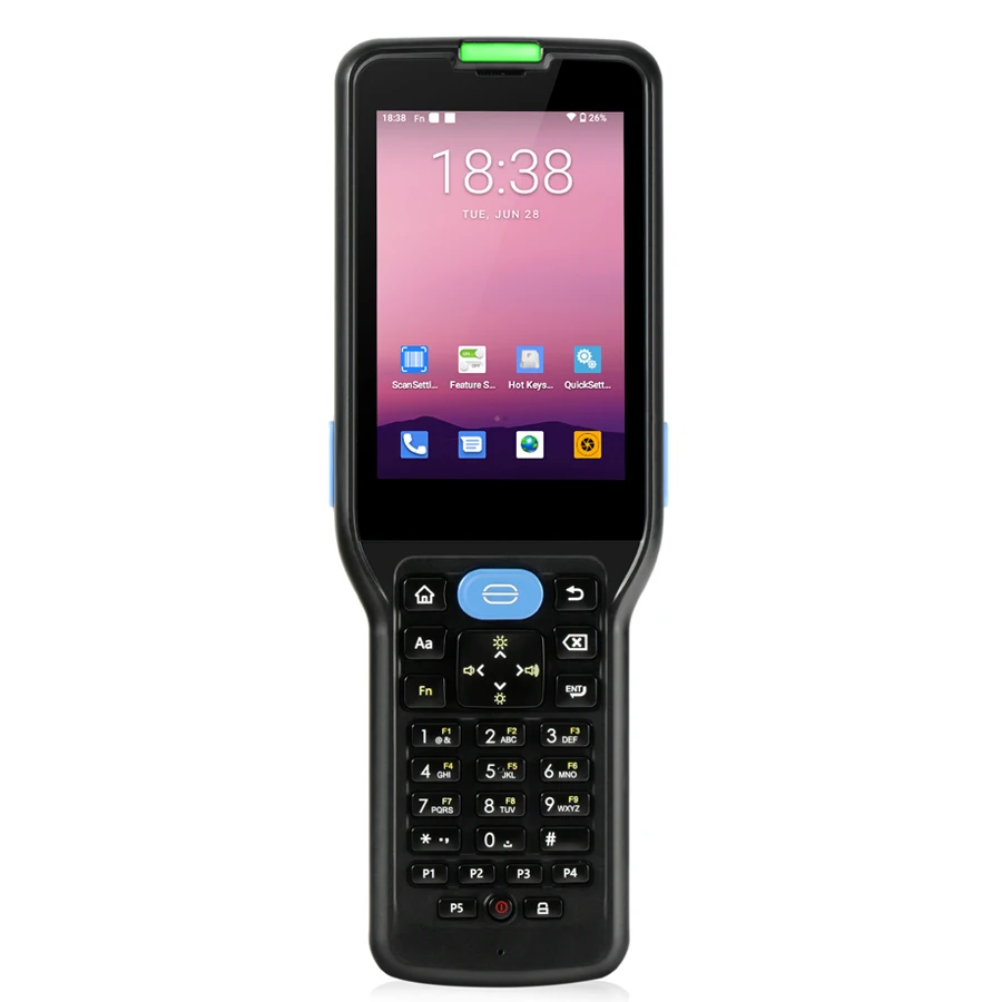 Robust Android 12 Latest Keypad Unbreakable Long Range Scanner RFID Reader Inventory management Handheld Rugged Mobile