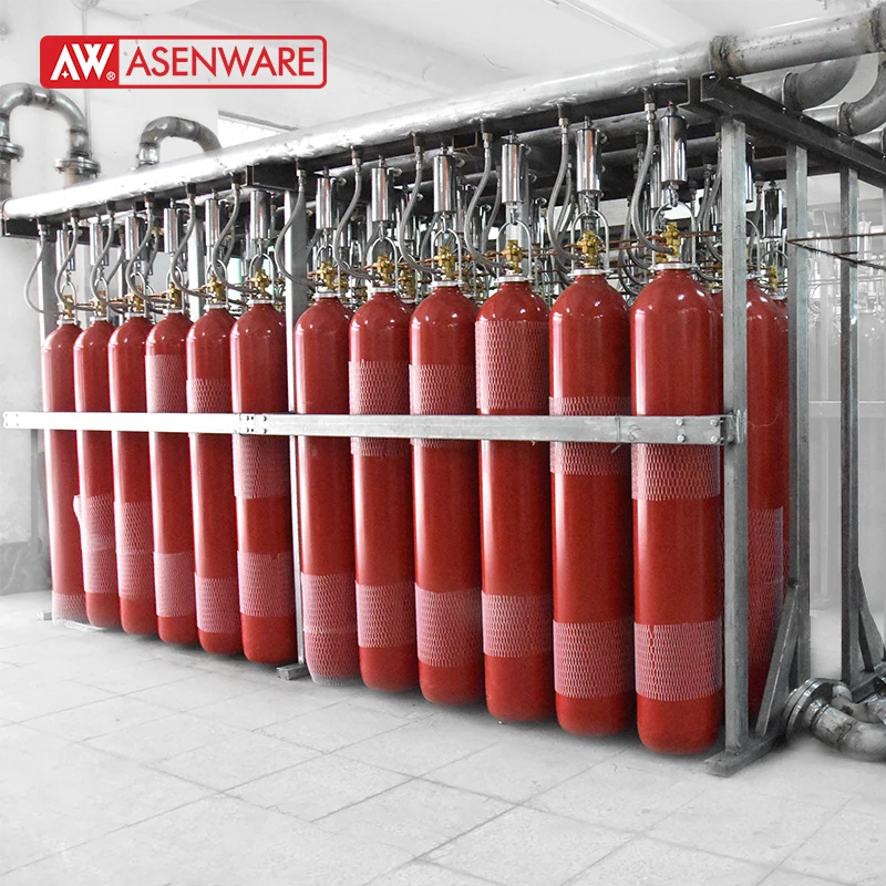 Factory Price CO2 Fire extinguishing Next work type 70L cylinder suppression
