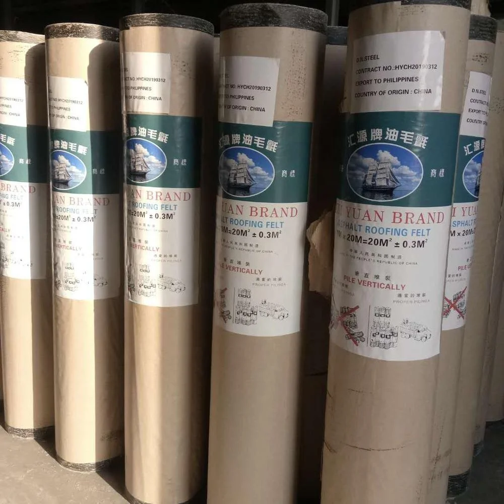 
Высокое качество, хит продаж асфальтовый насыщенный войлок 