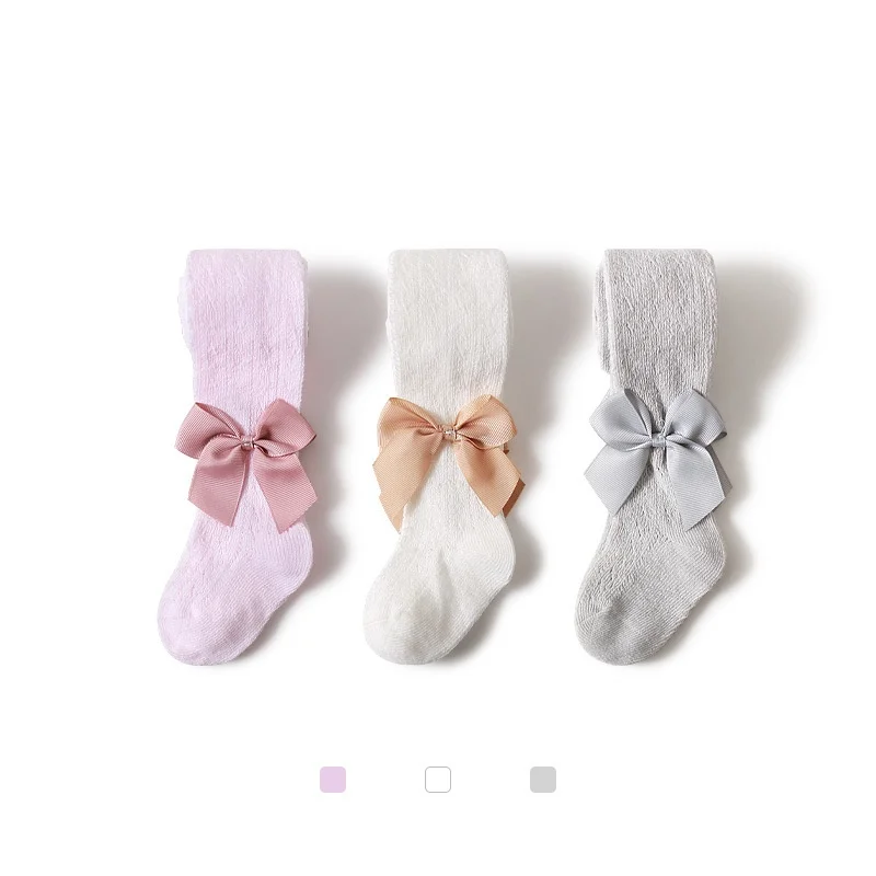 2024 Summer Breathable Leggings Kid White Fishnet Stockings Dancing Wear Pantyhose Cotton Baby Sock Custom