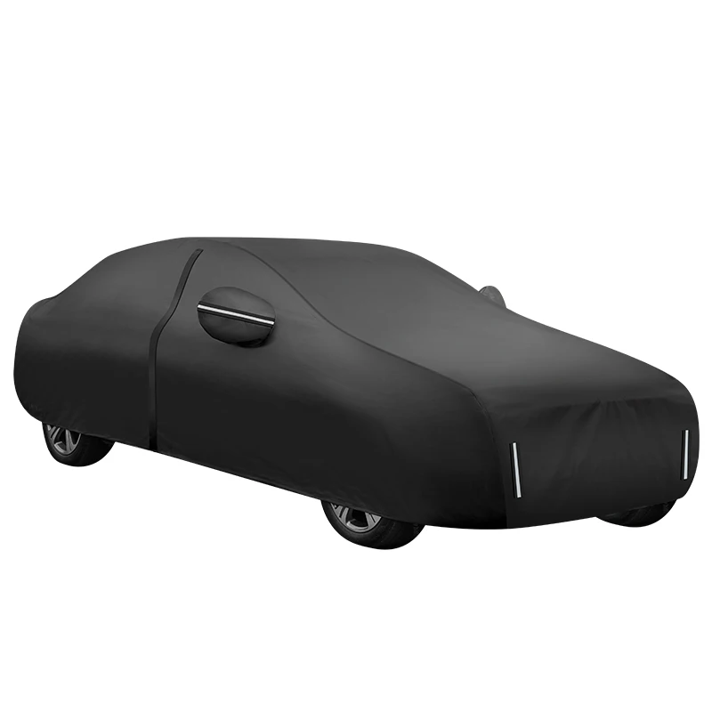  Black car cover waterproof dustproof winter general-purpose rainproof oem