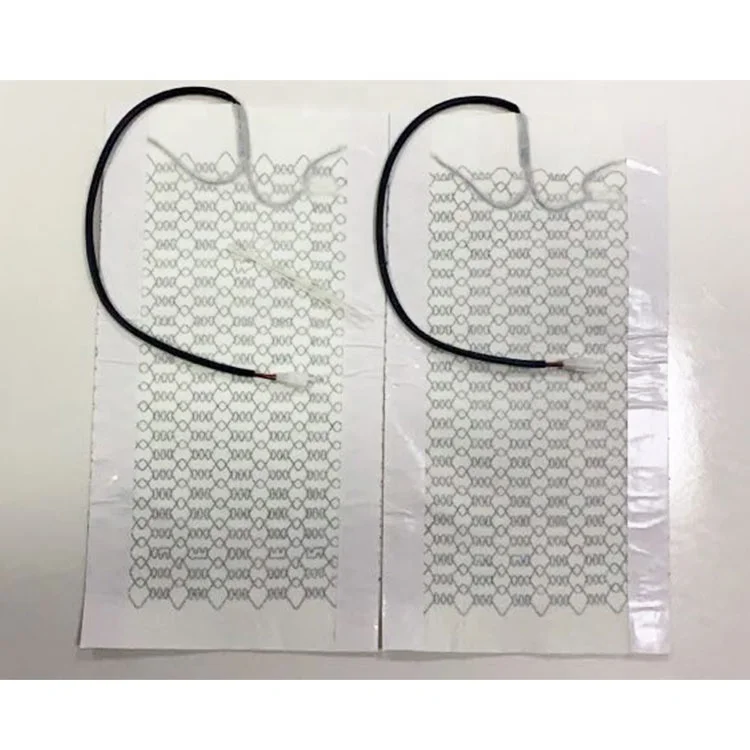 Universal 5 Speed Digital Display Square Switch setting Carbon fiber car seat heater