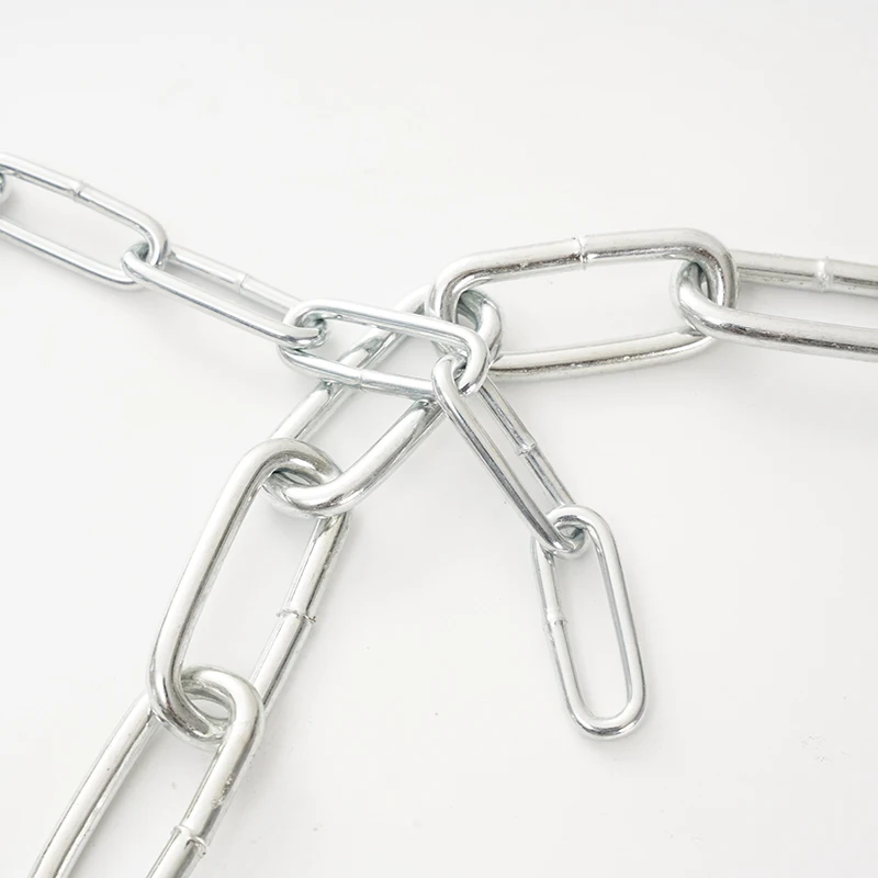 Factory Outlet Din763 Long Link Medium German Standard Mild Steel Chain