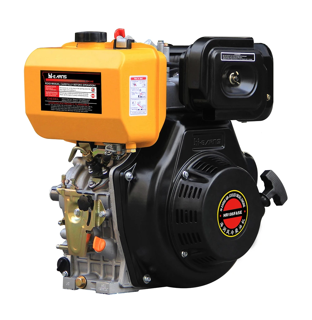 Aoda Air-cooled Single Cylinder 12 hp FS 1500rpm diesel Engine