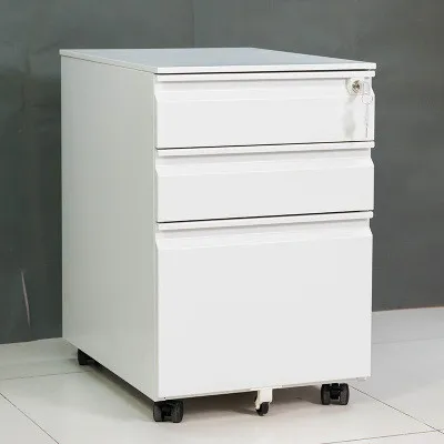 3 Drawer Metal Mobile Pedestal Movable File Cabinet