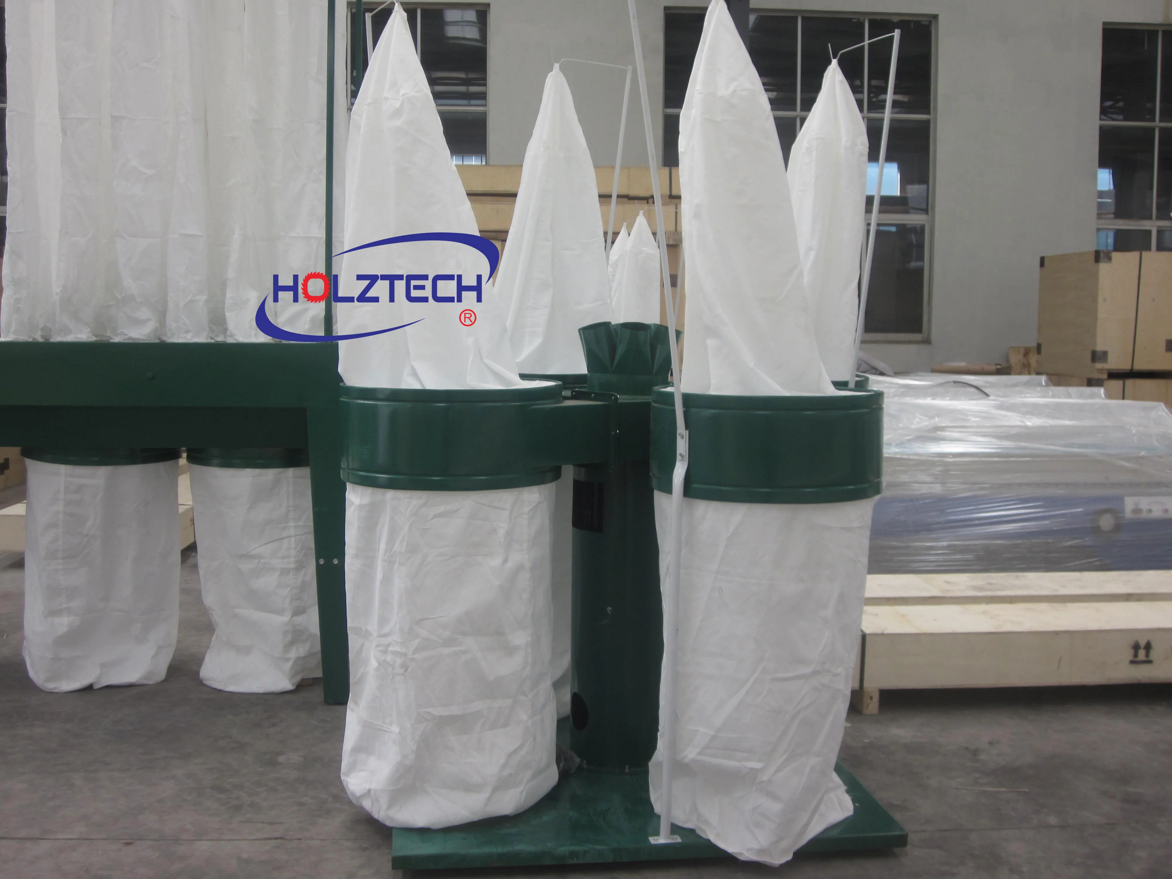 Industrial dust collection dust collector for sander panel saw and other woodworking machines