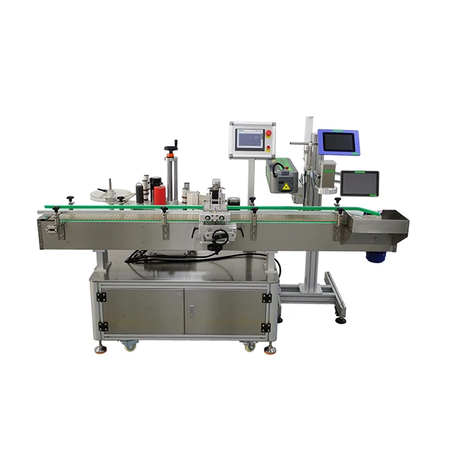 Manufacturer low price labeling laser marking visual inspection integrated equipment