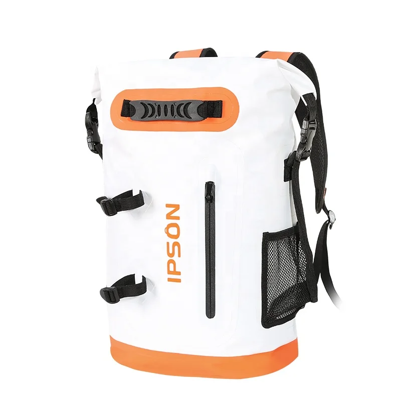 Outdoor Waterproof  Roll Top  Dry Bag Backpack Hiking Bag