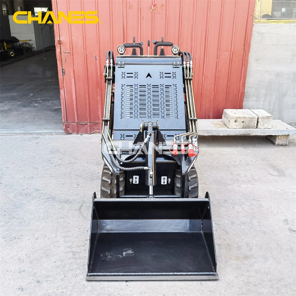 Black knight mini skid steer tracked stand on mini loader gasoline power GX630 GX690 Vanguard Kohler EPA engine global warranty