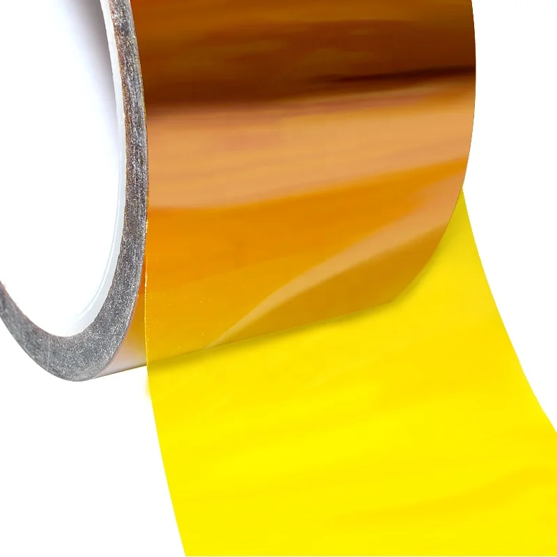 Silicone Adhesive Polyimide Insulation High Temperature Thermal Tape For Sublimation Coated
