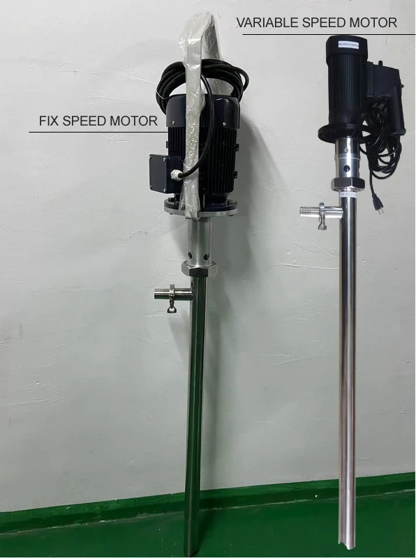 big flow transfer SS316 material vegetable plant oil food industrial barrel pump