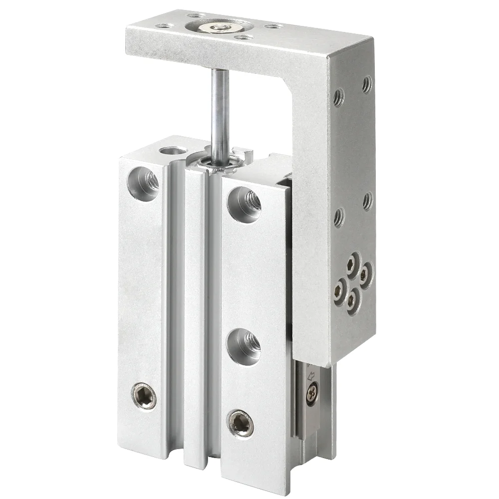 pneumatic linear guide sliding table cylinder HLH Small twin cylinders Compact Air Slide MXH6/10/16/20-10-15-20-25-30-40-50Z60