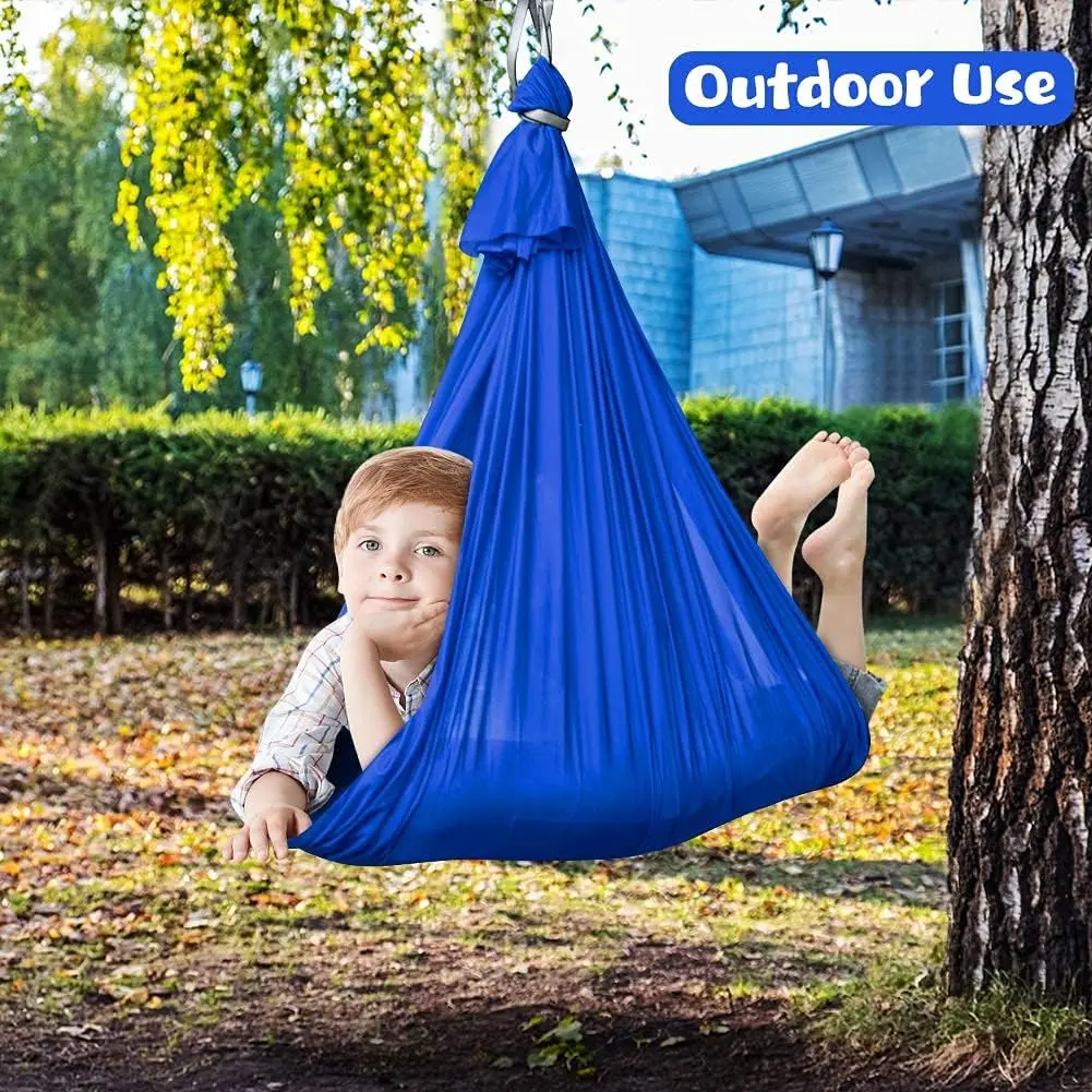 Swing Indoor Outdoor For Kids Therapy Swing For Kids Swing Hammock For Child & Adult With Autism(Double Layer)