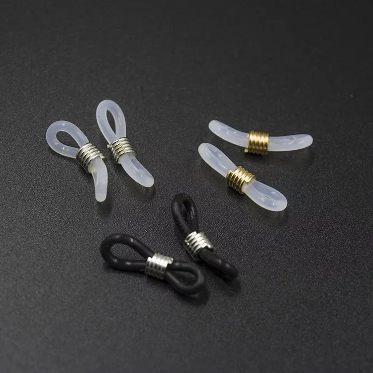 Silicone Eyeglasses Anti-Slip Cover  Sunglasses Reading Glasses Chain Accessories Retainers Holder
