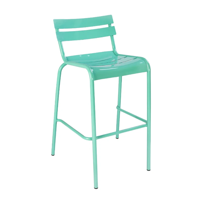 bar stool metal high chair stackable bar chair for outdoor restaurant and  party rental