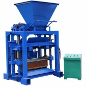 QT4-35  Block Brick Making Machine +pan mixer+conveyor belt+H14 mould as demands