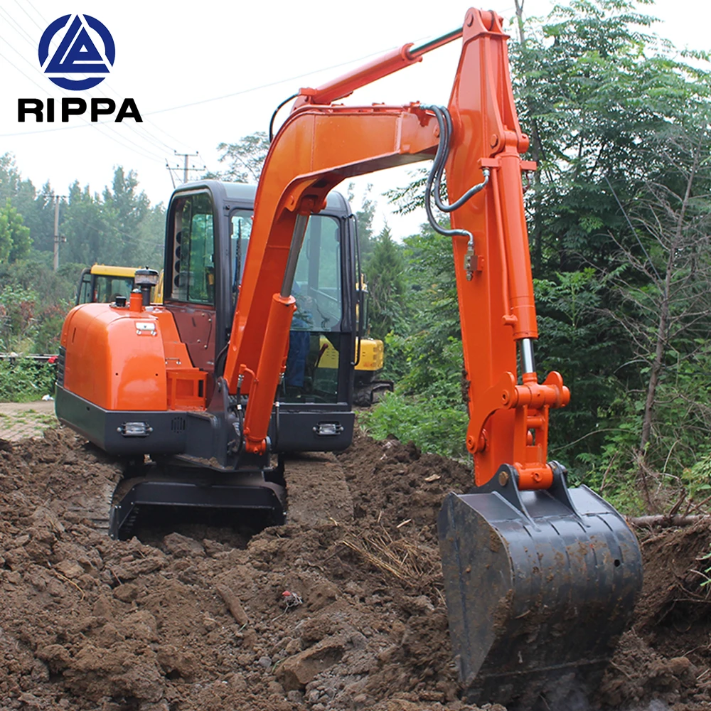Cheapest Flexible Excavator Machinery 6000KG Small Crawler Digger 6 Ton Mini Excavator