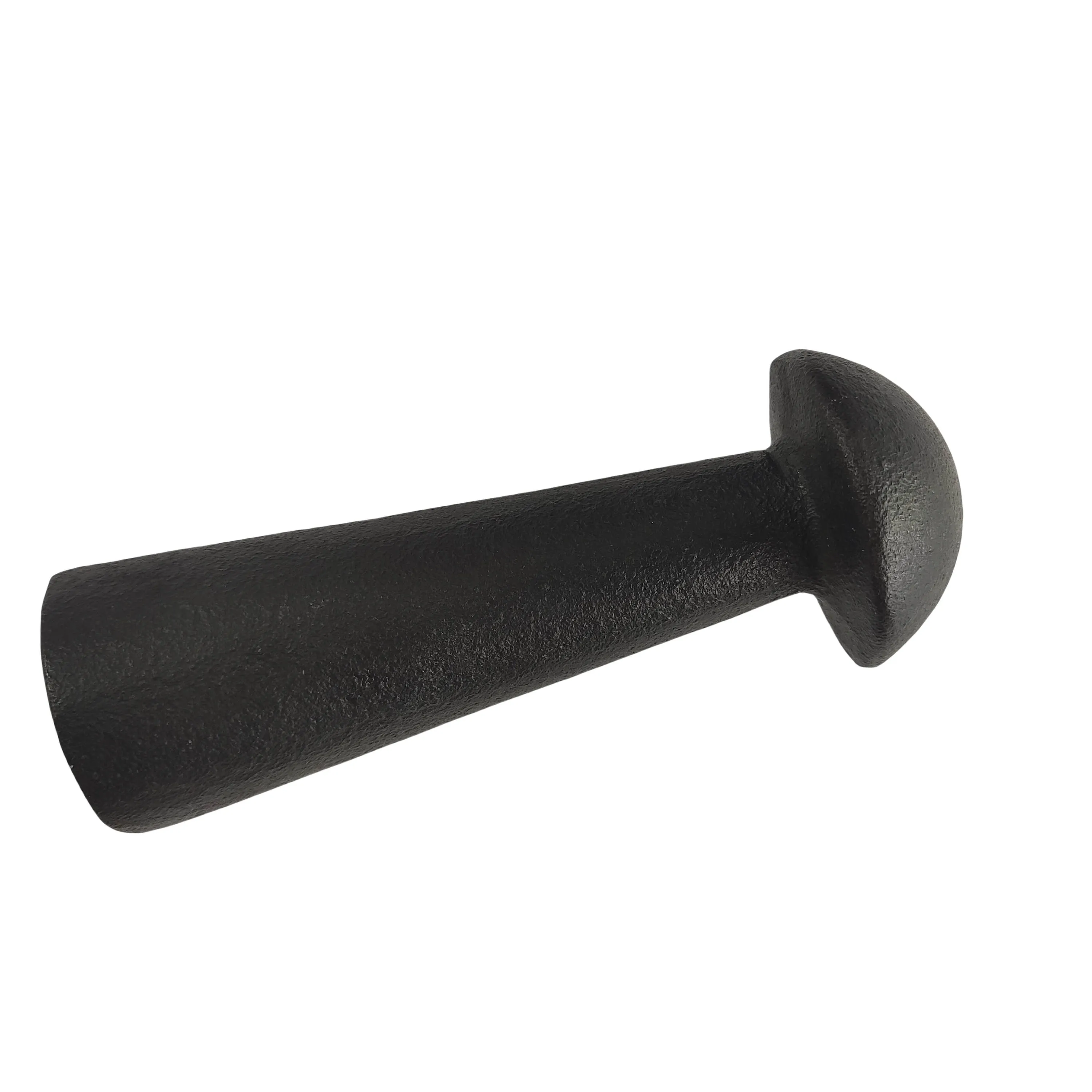 High Quality Diameter 13cm 15cm Cast Iron Bowl Garlic Tank Mortar And Pestle