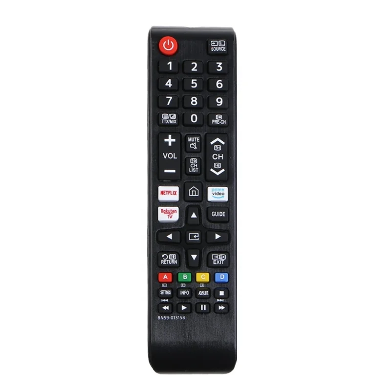 New BN59-01315B IR LCD Universal TV Remote Control for Samsung TV UE43RU7105 UE43RU7179 with 44 B with NETFLIX and hulu function