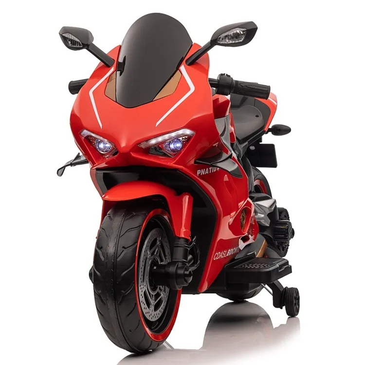 Factory direct sales of the newly designed cool motorcycle with dual-drive electric ride on car