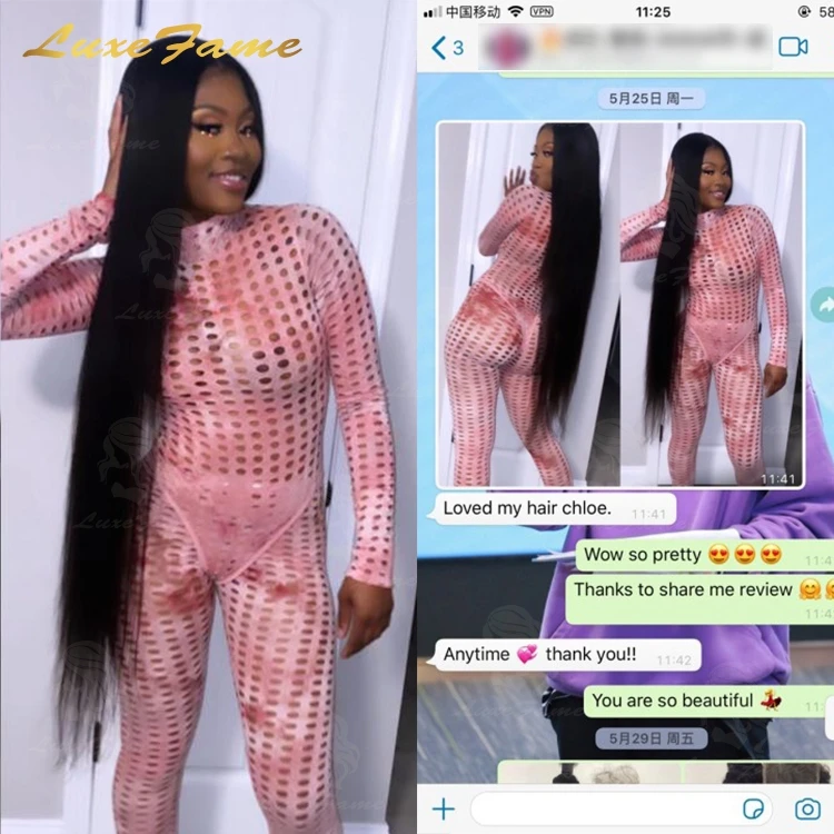 Luxefame 100% Human Hair Extension Raw Indian Hair Bundle,Human Hair Weave Bundle,Unprocessed Virgin Raw Indian Hair Vendor