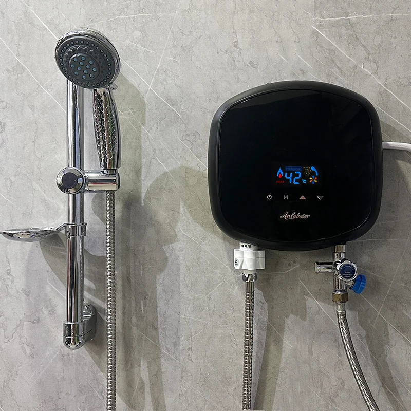 calentador de agua para ducharse 220v portable 5500w electric hot water heater electric geyser electric