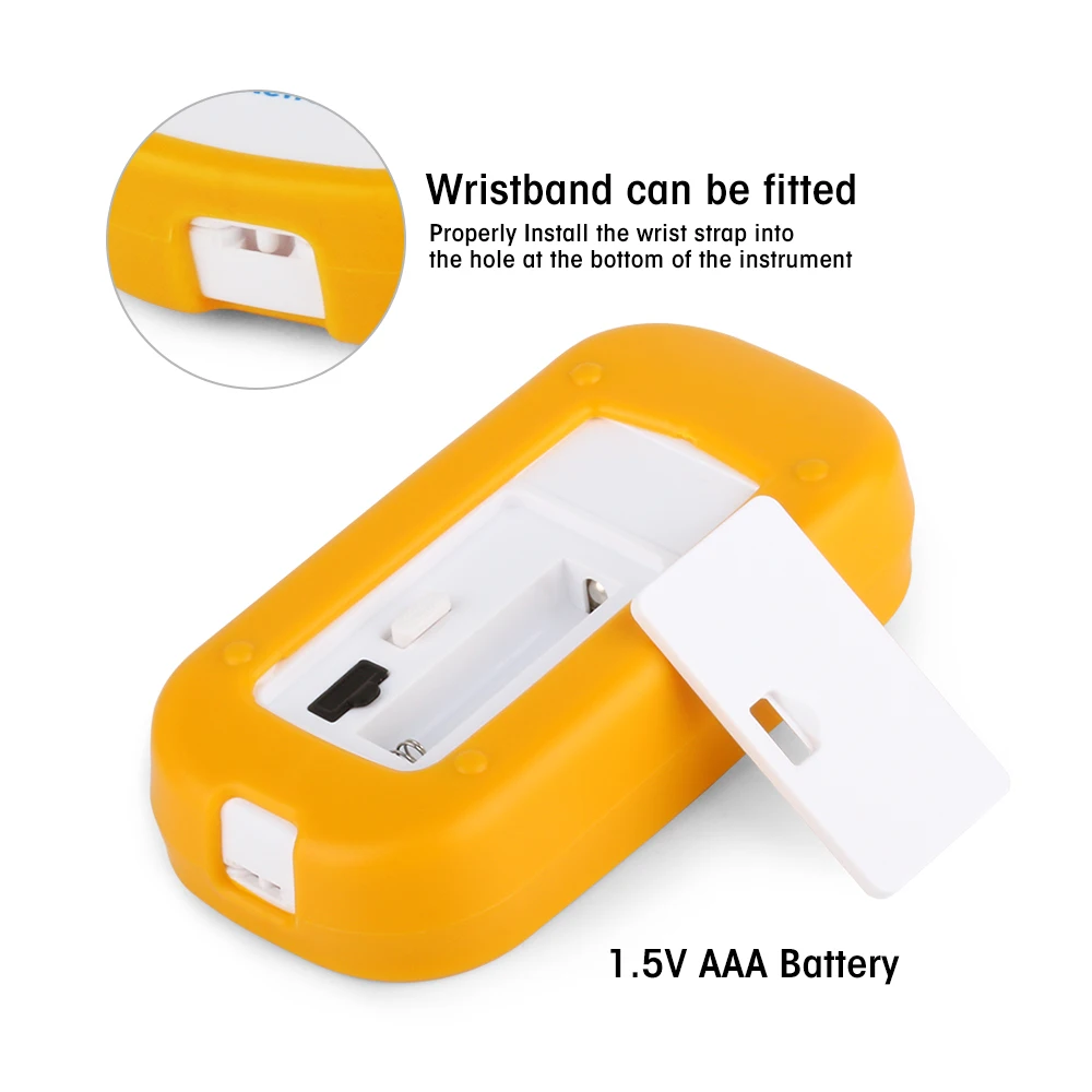 Digital Refractometer LCD Display 0.0~50.0% Brxi Sugar Meter Fruit Juice Refractometer DR101