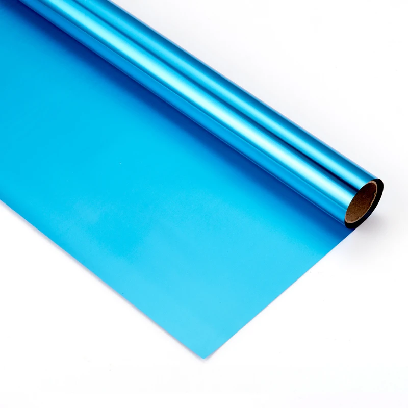 
Florist Supplies Metallic Color Matt Bopp Glitter Specialty Gift Wrapper Plastic Flower Wrapping Paper 