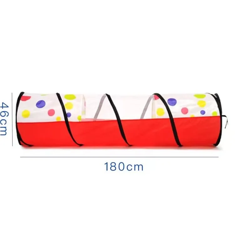 Factory price Top sale Rainbow Tent Enlighten Home games  Safe design kids Tunnel toy  Tent