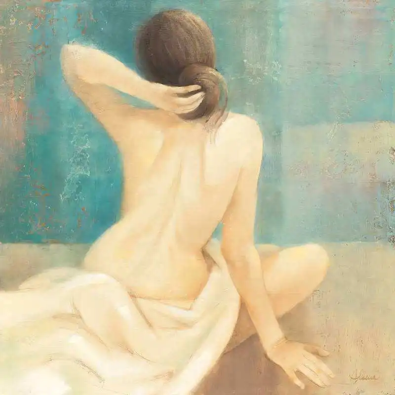 
Nude posters canvas painting framed mural prints giant poster home decorative art Edgar Degas La Toilette Pastel sur papier 