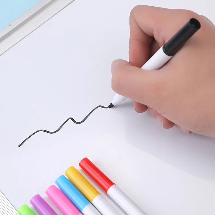 non-toxic extra fine whiteboard marker pen dry erase multiple colors mini white board markers for school and office