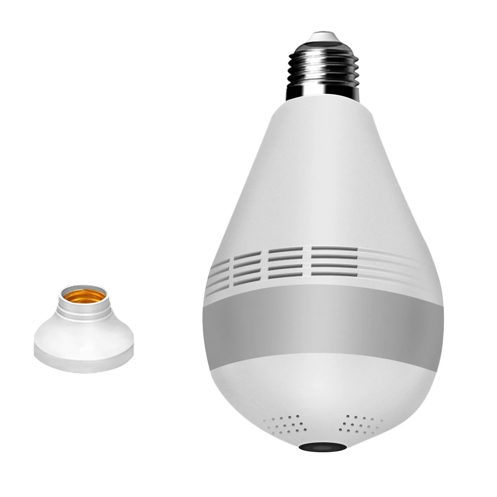 HD 5MP Led Floodlight Wifi Camera Home Light Bulb Camera E27 Lamp Holder Security Cctv Camera Baby Monitors