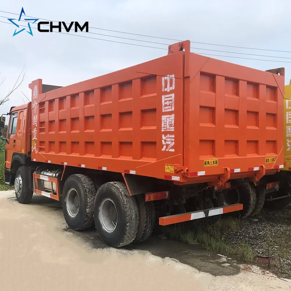 Second Hand Sinotruk Howo 6x4 10 Wheeler гидравлический самосвал для продажи