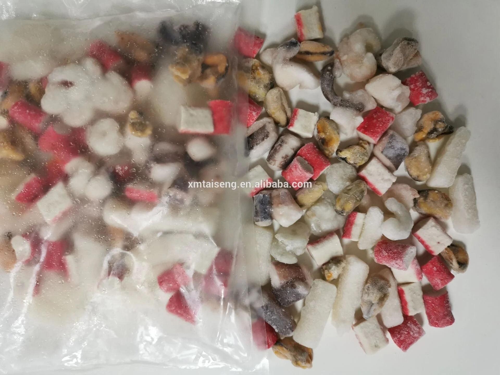 Свежие морепродукты замороженные оптовые китайские поставщики iqf 1kgs/мешок Смешанные рыба