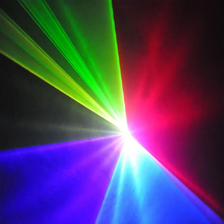 RGB 1w Laser Diode Ilda Animation Laser Dynamic Stage Effect Light 3D Lazer Programmable Laser Projector Christmas Lights