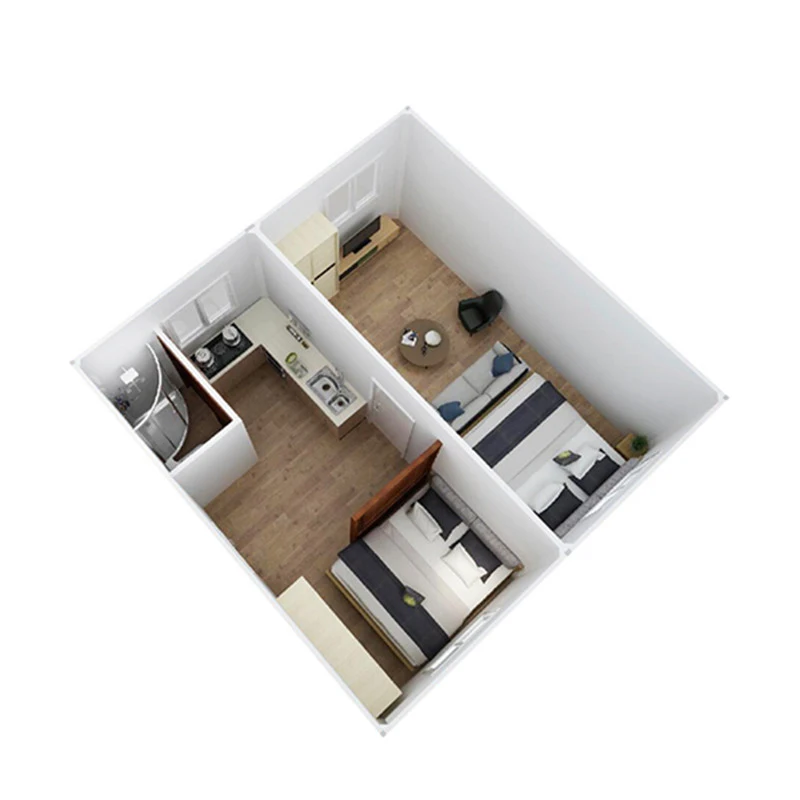 Сборный модульный мобильный транспортный контейнер для офиса класса люкс 20 футов 40 футов