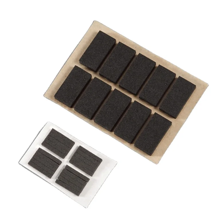 OEM Double Sided Adhesive Protective Edging EMI Shielding Gasket Color EVA PE PU Foams Closed Cell Neoprene Die Cut Foam