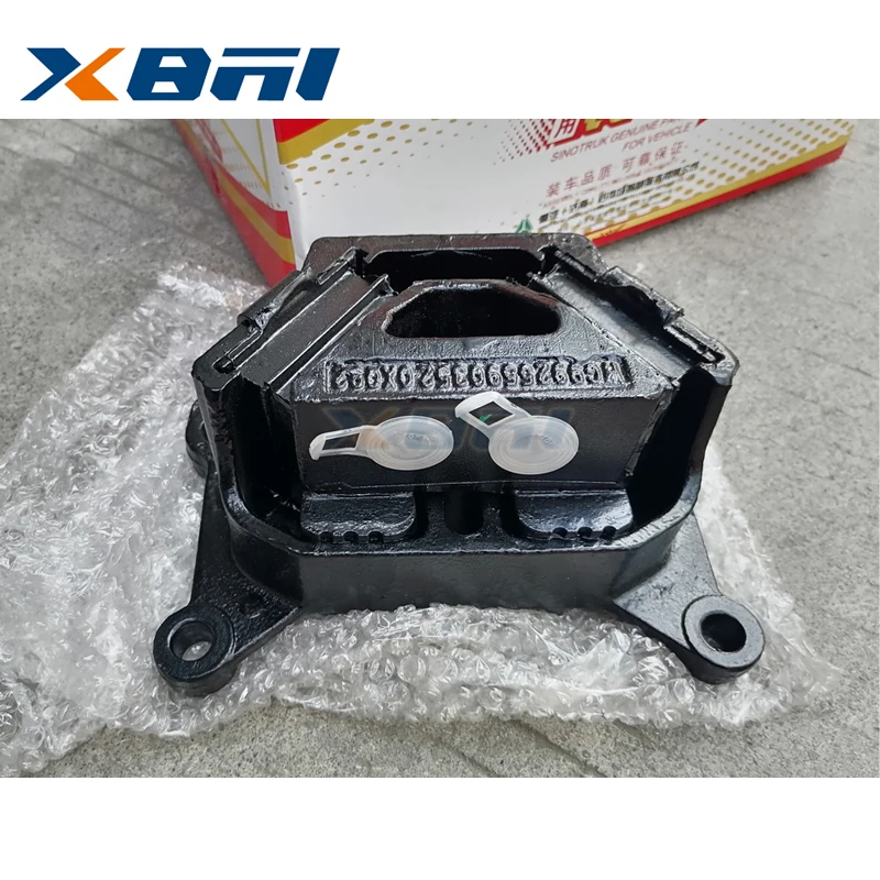 Original engine rear rubber mount for SITRAK C7H cabin MAN mc11 mc13 engine mount WG9925590360
