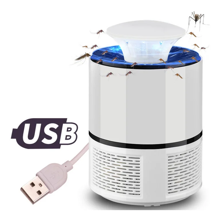
2020 New USB Powered Kills Mosquito Products UV LED Electronic Waterproof mosquito repellent Trap lamp 