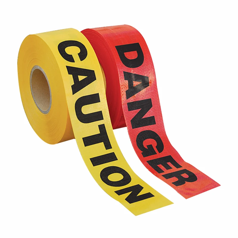 MANCAI Custom Pe Pvc Safety Warning Barricade Tape Caution Tape Print Non Adhesive Caution Tape