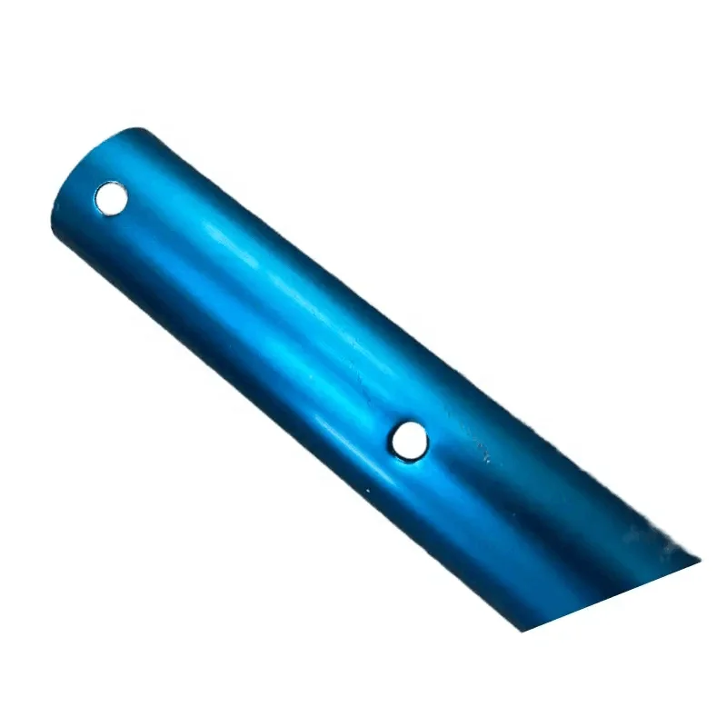 Blue color aluminium Pool telescopic pole  for swimming pool cleaning equipment