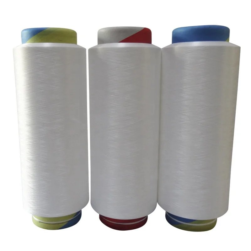 100% Nylon 6 DTY 70/24/2 Twist Yarn High Tenacity Raw White Polyamide DTY Yarn for Knitting Weaving for Socks