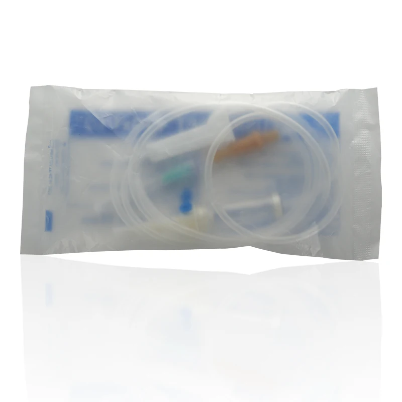 Brand Medical syringe With Needle  Iv Set Giving Infused