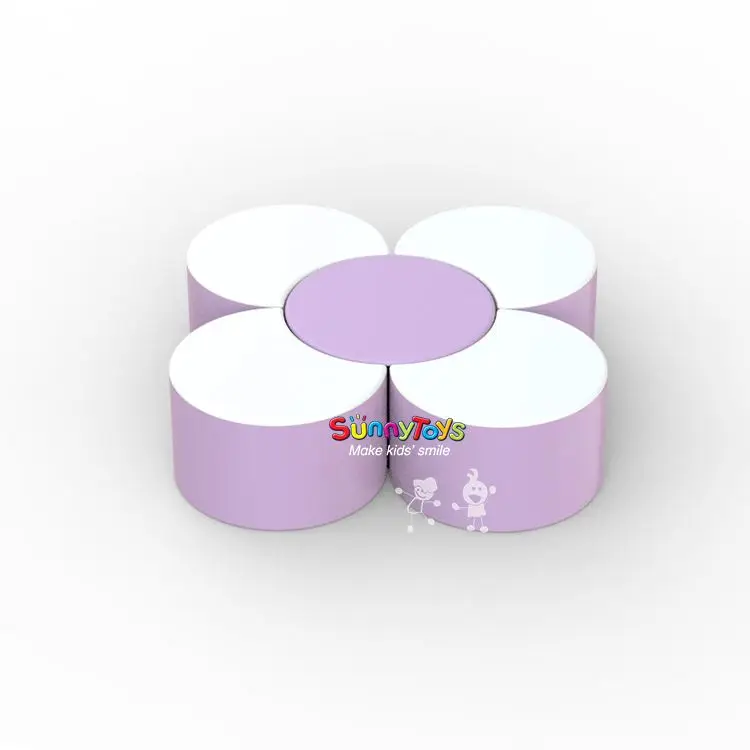 SunnyToys golden  soft play equipment  door to door playground soft play foam set Ball Pools