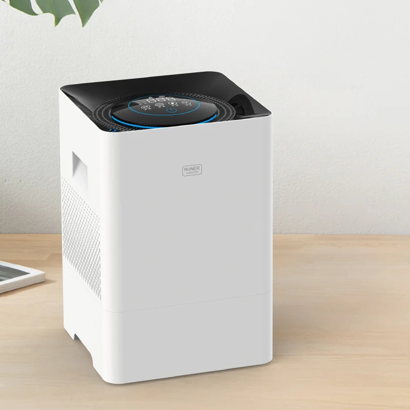 RUNAL OEM Large Household 2 In 1 Big Tuya Smart Humidifier UV Air Purifiers With Hepa 13 Filter For Home Room Bedroom