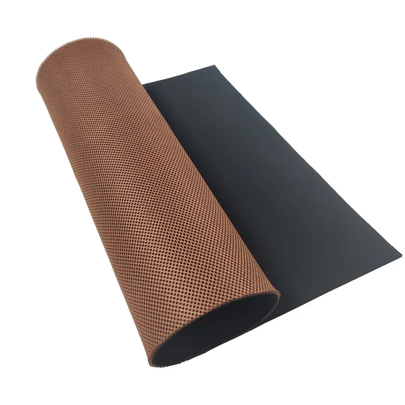 Cheap Price Custom Green Blue Gray 10mm Mesh Neoprene Fabric Rubber Sheets
